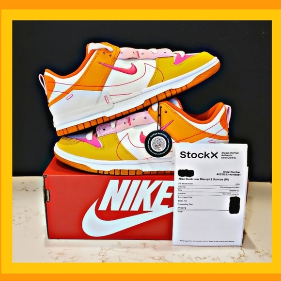 🆕️ NEW Nike Dunk Low Disrupt 2 "Sunset" - Picture 4 of 16